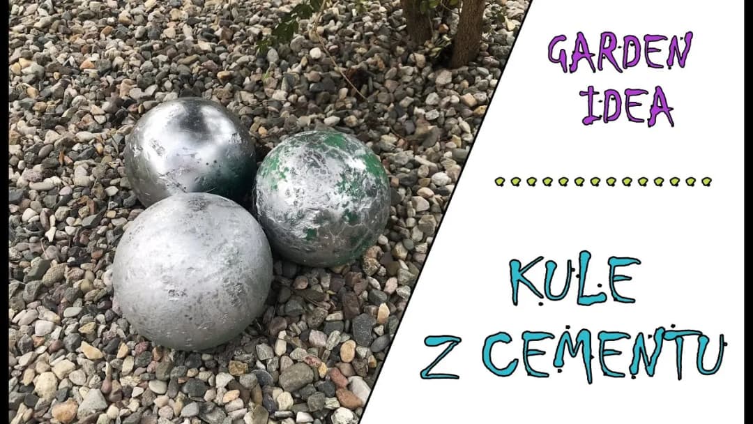 Jak zrobić ozdoby do ogrodu z cementu - proste kroki i pomysły