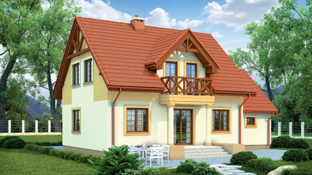Najlepsze kolory tynku do czerwonego dachu, które zachwycają estetyką